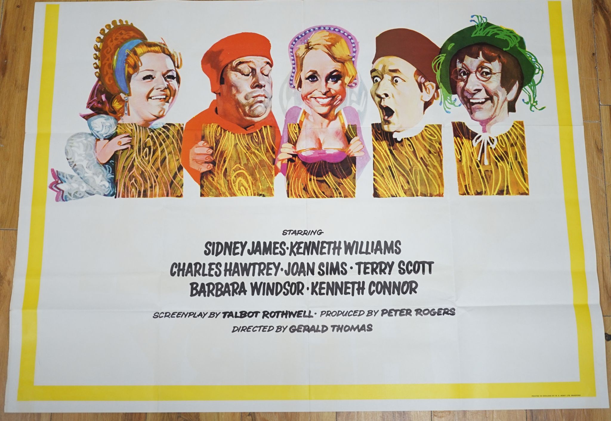 Two film posters - Carry On series